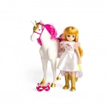 Anziehbare Lottie-Puppe mit Einhorn