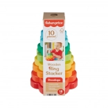 Holzpyramide Fisher-Price Blumige Formen