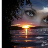 Diamantmalerei Sonnenuntergang am Strand 30x40cm