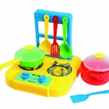 Gaskocher mit Töpfen PARTY WORLD