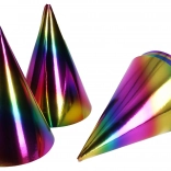 Partyhütchen Regenbogen – 6 Stk.