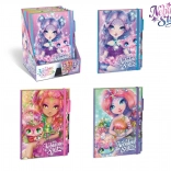 Nebulous Stars Tagebuch mit schwarzen Seiten