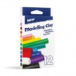 Knetmasse – Set mit 12 Farben, 200 g