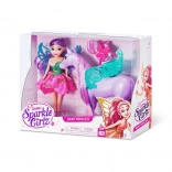 Puppe Fee mit Einhorn 10,5 cm Set ZURU Sparkle Girlz
