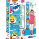 Puzzle-Messlatte Baby Shark 30 Teile