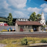 Lagerhaus Burgstein - Modell PIKO HOBBY