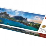 Puzzle 500 Teile Panorama – Lofoten, Norwegen