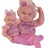 Realistische Babypuppe mit Ganzkörper-Vinyl 42 cm