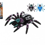 Kletternde Spinne aus Kunststoff für Glas 8 cm