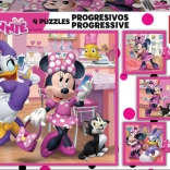 Puzzle Minnie und Daisy von Educa 4in1