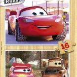 Educa Holzpuzzle Autos 2x16 Teile