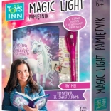 Magisches Licht Einhorn Tagebuch