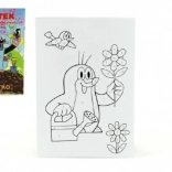 Malbuch A5 Der kleine Maulwurf Mal nach Zahlen