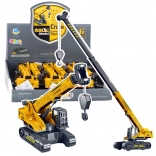 Raupenkran mit ausfahrbarem Arm und 360° drehbarer Kabine