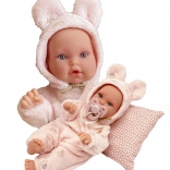 Antonio Juan Kika realistische Babypuppe 27 cm mit weichem Körper und beweglichen Gliedmaßen