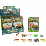 Wilde Tiere Set von Figuren 10 Stück 6 cm