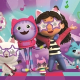 Puzzle Mini 54 Teile GABYS KATZENHAUS – Trefl