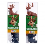 MOJO Mini-Welt – Waldtiere, Set mit 6 Figuren