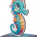 CRYSTAL ART Diamantmalerei Seepferdchen