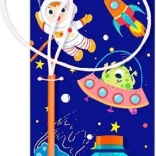 Mega Seifenblasenmacher Weltraum für Kinder 450 ml