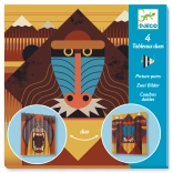 Kinetische Bilder Djeco Wildnis