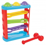 Kugelbahn mit Hammer für die Kleinsten