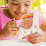 4M Set zum Nähen einer Einhorn-Geldbörse