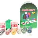 Poker-Set in Blechbox