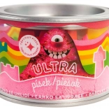 Ultrafeiner kinetischer Sand mit Glitzer 200 g – rosa