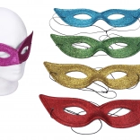 Karneval-Set Augenmaske – Farb-Mix