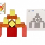 2-in-1 Holzbausatz und Puzzle für Kinder