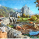 Puzzle Morgen in den schottischen Highlands 1000 Teile