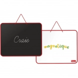 Jeujura multifunktionale magnetische Wandtafel 62 × 50 cm mit Zubehör