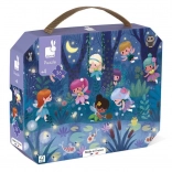 Puzzle im Koffer Nachtfeen 36 Teile