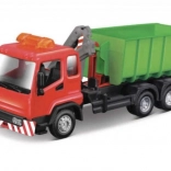 Bburago Servicefahrzeug mit Hakenschwenker und Kran 1:43