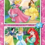 Puzzle DISNEY Prinzessinnen 2×20 Teile