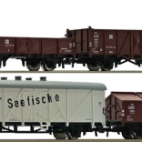 Set mit 8 Güterwagen DR H0