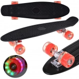 Fiszka LED Skateboard mit beleuchteten Rollen für den Skatepark