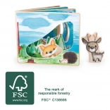 Interaktives Bilderbuch aus Holz Small Foot