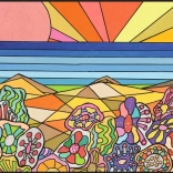 Puzzle Steinblumen auf Hawaii 1000 Teile