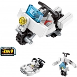 QMAN Motorrad 3-in-1 – Mini-Bauset (36 Teile)