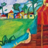 Puzzle Alltagsleben: Am Fluss 1000 Teile