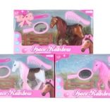 Frisierpferd mit Zubehör für Kinder