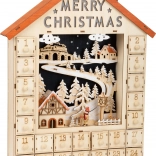 Adventskalender Fröhliche Weihnachten