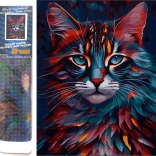 Diamantmalerei Intensiver Blick 30x40 cm