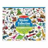 Stickerkollektion für Jungen 500 Stk.