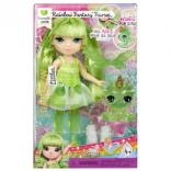 Rainbow High Kleine Feenschwester Emerald – grüne Puppe mit Flügeln und Haustier