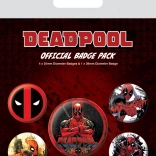 Deadpool-Anstecknadel-Set