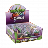 Dinosaurier, der je nach Temperatur die Farbe wechselt