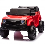 Elektrisches Kinderauto TOYOTA Land Cruiser Prado – rot